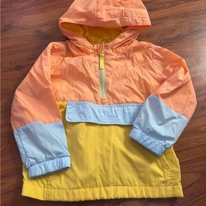 Cat & Jack Vibrant Yellow and Peach Jacket